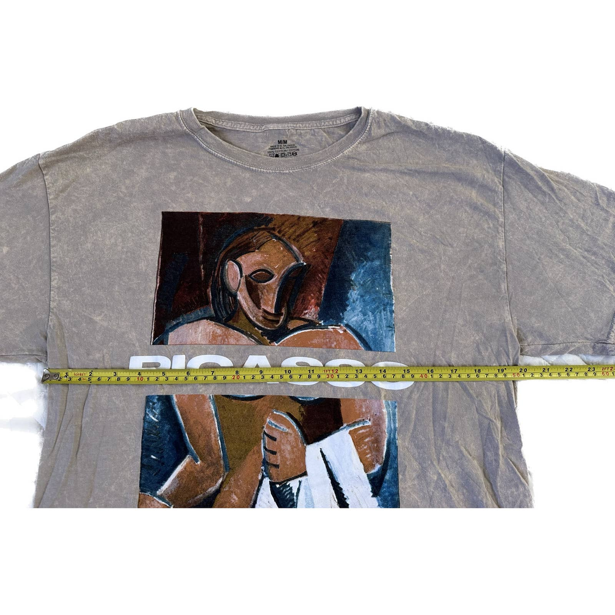 Picasso Shirt Mens Medium Nu A La Serviette Nude With Towel