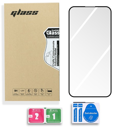 (1-2 Pack) For iPhone 16 Pro Max/Plus Tempered Glass Screen Protector Full Cover - Picture 15 of 17