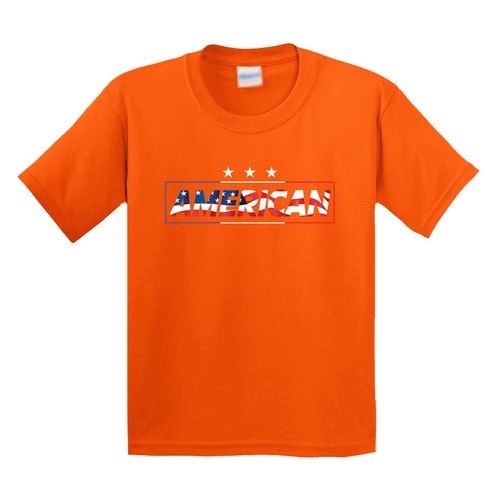 American USA Flag Kid's T-Shirt 4th Of July Independence Day Patriotic Gift Tee - Picture 13 of 14