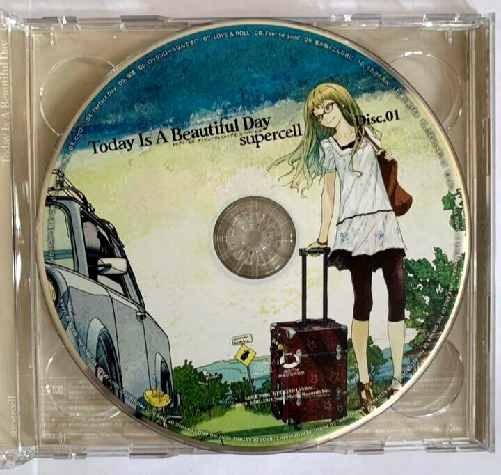 Supercell Album 2 Today Is A Beautiful Day CD + DVD Limited