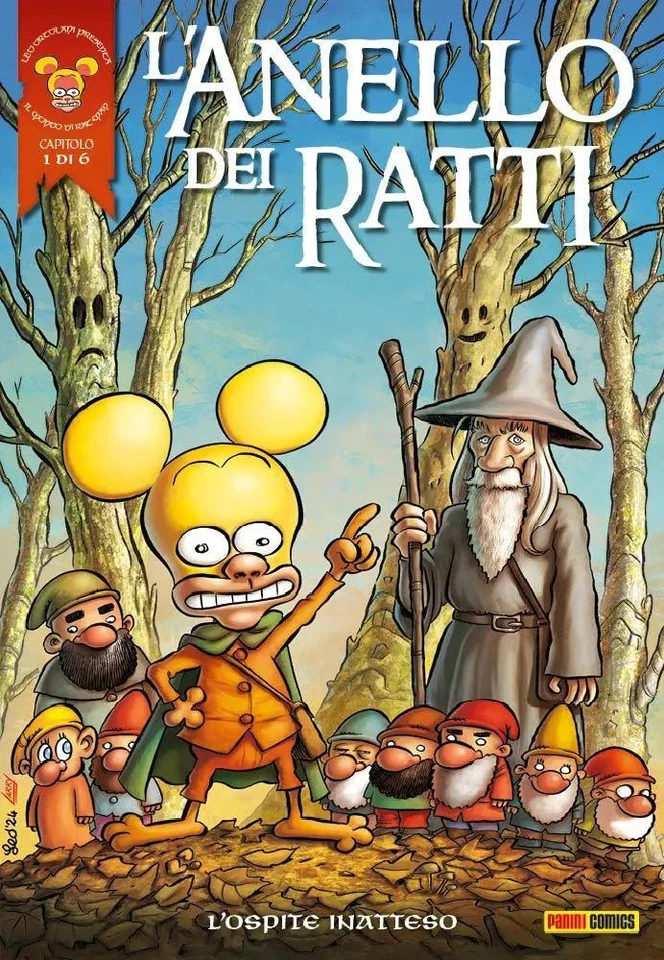 Leo Ortolani L'ANELLO DEI RATTI n. 1 Panini Il Mondo di Rat-Man 27
