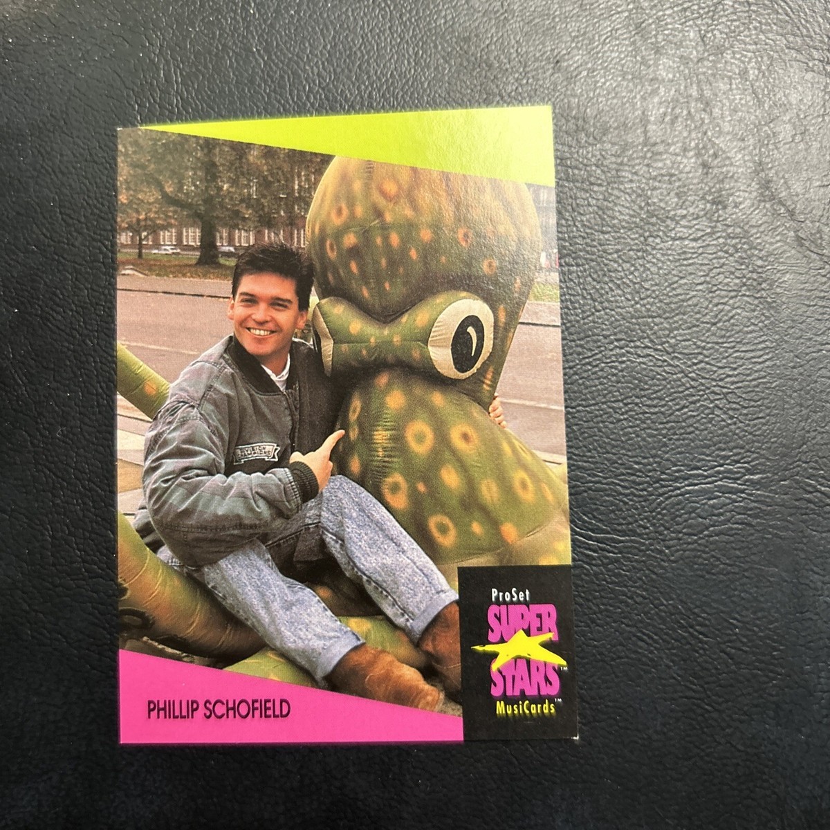 Jb30 Pro Set Super Stars 1991 Music Cards #122 Phillip Schofield