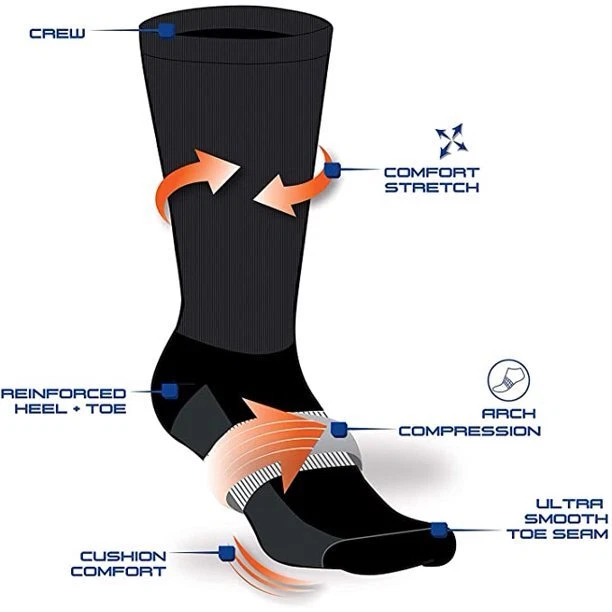 Calcetines de rendimiento ligeros de corte bajo AND1® para hombre, paquete de 12 Foto 4 de 4