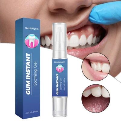 1/2x Gum Instant Soothing Gel Receding Gums Therapy Inflammation Care Relief Gel