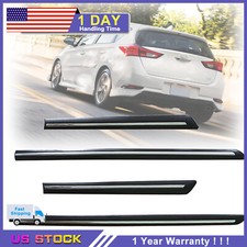 For 2009 2010-19 2020 Toyota Corolla Altis Door Body Side Molding Trim Unpainted