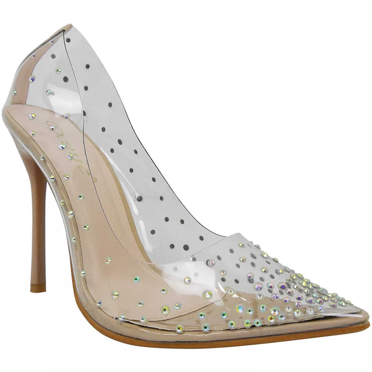 Clear perspex sales shoes