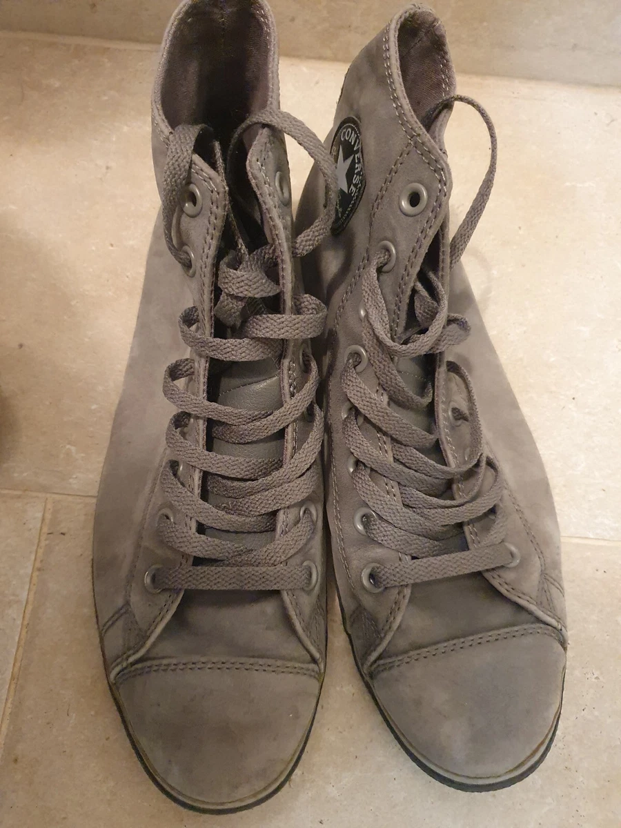 Haut haut All Star All Star Slim Chuck Taylor en cuir Converse 125586c taille 9