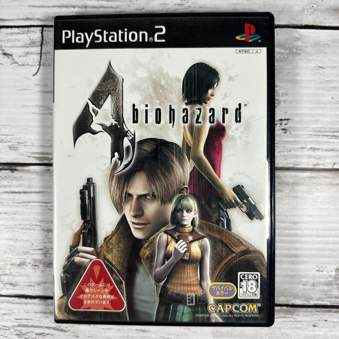 GameCube Biohazard 4 Resident Evil Japanese Ver NTSC-J