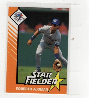 1993 Roberto Alomar ''Star Fielder'' Starting Lineup Card Free Shipping (E1290)