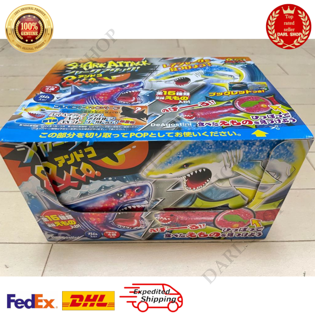 SHARK ATTACK & Co. BIG 8 Packs Set Box Figure Deagostini