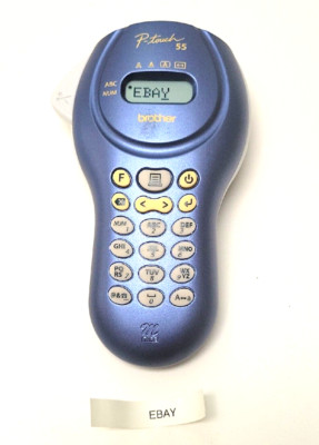 Brother P-Touch Model Pt-55bm Electronic Labeling System. Tested & Working