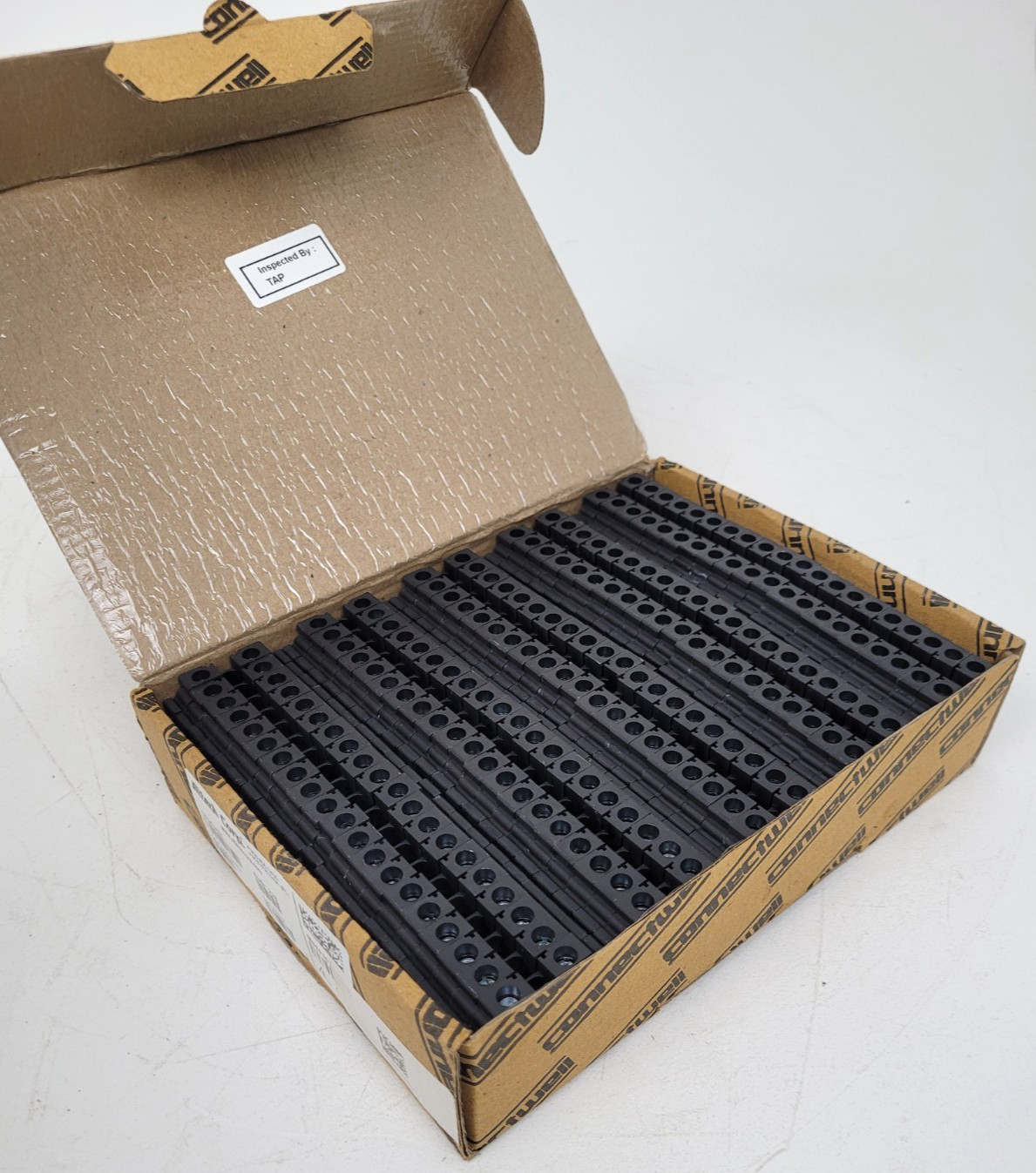 (Lot of 100) CTS6U/BL Connectwell Terminal Blocks 50 Amp 600V- Next Day Option