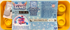 NEW! Hatchimals Alive Carton (Pink/Yellow) Self Hatching Eggs with 10+ Surprises