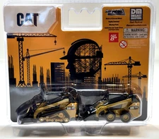CAT CATERPILLAR 272D2 SKID STEER & 297D2 LOADER 1/64 BY DIECAST MASTERS 85690P