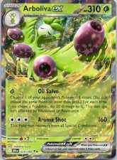 arboliva pokemon card value Reverse - Scarlet & Violet - SVIFR pokmon 023/198 Grass / 140 / Stage 2 Attack 1 Arboliva ex - 023/182 -