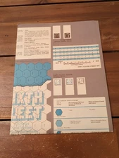 SPI Sixth Fleet US/Soviet Naval Warfare In The Mediterranean In The 1970s Board