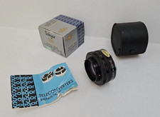 Soligor Auto Tele Converter Lens 2X w/ Case, Instructions and Box
