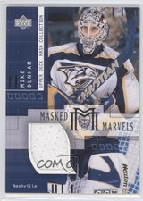 2001-02 Upper Deck Mask Collection Marvels Mike Dunham #MM-MD 0o9