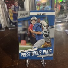 2024 Panini Prestige - Prestigious Pros Jared Goff #PP-JGF