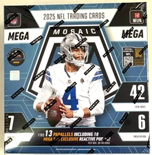 2025 PANINI MOSAIC FOOTBALL MEGA BOX