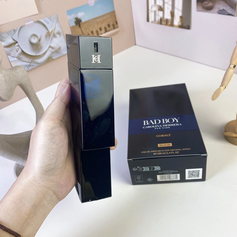 Bad Boy Cobalt Elixir By, 3,4 oz/100 ml EDP Elixir Spray Hombres Foto 4 de 4