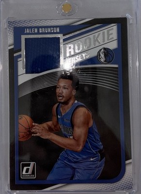 Chaser Pack Panini 2018-19 Donruss Jalen Brunson Rookie Jerseys#RJ-JBR Mavericks