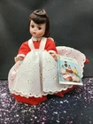 Vintage MADAME ALEXANDER-Kins LITTLE WOMEN Jo Doll 19cm Tall Has her full outfit