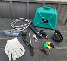 Electric Sprayer 5L Large Capacity Portable Plant Sprayer with 2500mAh Battery