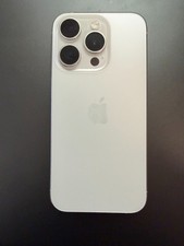 Apple iPhone 15 Pro - 256 GB - White Titanium (Unlocked) for sale