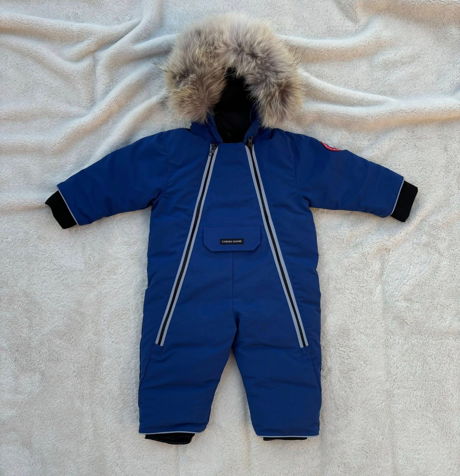 Canada Goose Kids Baby Pacific Blue Lamb Snowsuit Youth Jacket - New - Authentic
