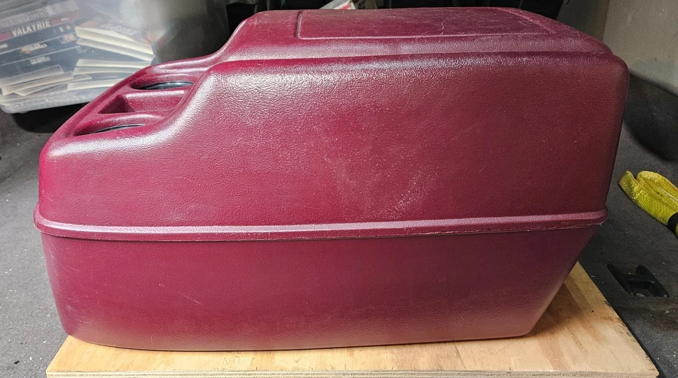 1981-1993 Dodge Truck Ramcharger 4x4 Center Console  D150 pickup Red D150 W150 Foto 2 de 4