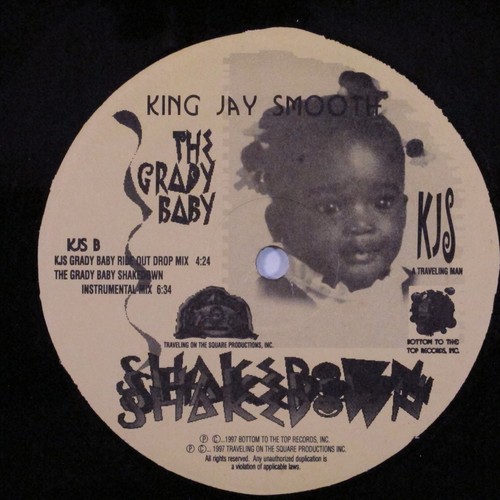KING JAY SMOOTH The Grady Baby SHAKEDOWN 12" VG+ m - Picture 2 of 2