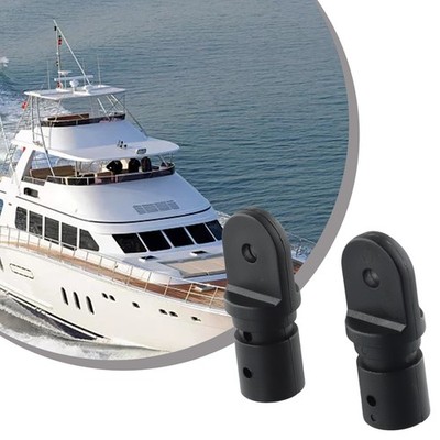 2 Stück Nylon für Bimini Top Hardware: Innen Ösenende für Rohreinsatz Fittin