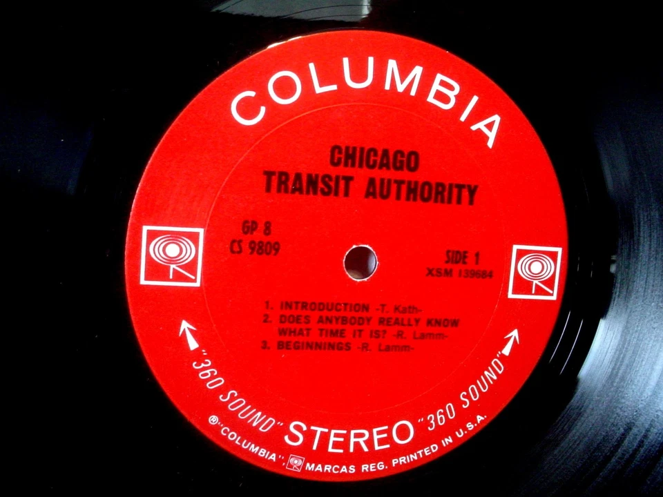 Chicago Transit Authority Original Double LP COLUMBIA GP 8 360 Sound Labels - Image 2 of 4