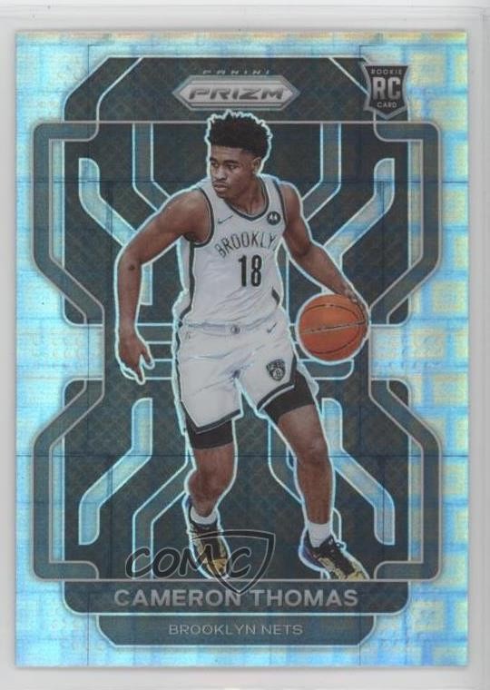 2021-22 Panini Prizm Premium Box Set Prizm 29/150 Cameron Thomas #297 14t3