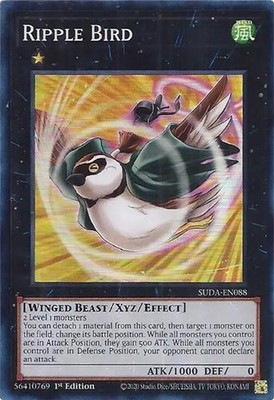 Ripple Bird Super Rare Supreme Darkness SUDA-EN088 NM