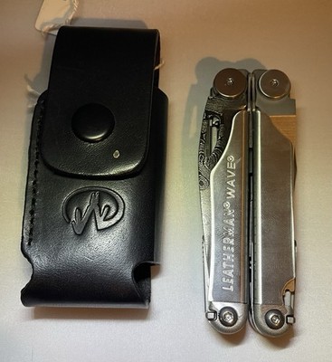 LM147 Leatherman Wave With Damascus Blade
