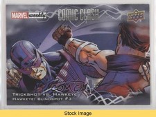 2020 Upper Deck Marvel Weekly Packs Comic Clash Trickshot #CC-39 READ 4n7