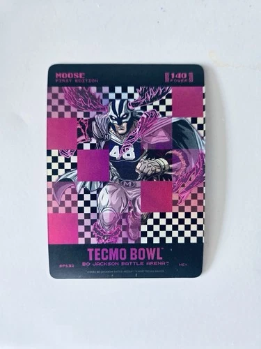 Bo Jackson Battle Arena Tecmo Bowl HEX SSP Big Pixel Moose Daryl Johnston BP132