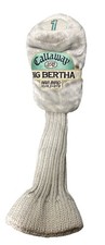 Vintage Callaway S2H2 BIG BERTHA 1 Head Cover War Bird Single Plate Embroidery