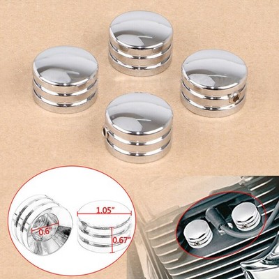 4pcs Kopfschrauben Abdeckungen für Harley Road King Sportster XL 1986-2017
