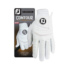 Men's Contour FLX Prior Generation Golf Glove, Pearl, Medium, Worn on Left Ha...
