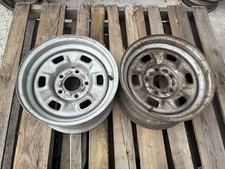 1971-80 Chevrolet Camaro Chevelle Nova Rally Wheels 14x7 14 Pair 5x4.75
