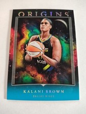 2024 Origins WNBA #12 Kalani Brown TEAL /49