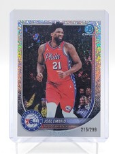 JOEL EMBIID 2025-26 BOWMAN CHROME SPECKLE REFRACTOR /299 #BCV-67 Q7112