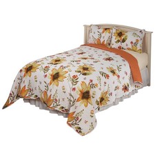 Sunflower Bedspread 3 pc Set by OAKRIDGETM