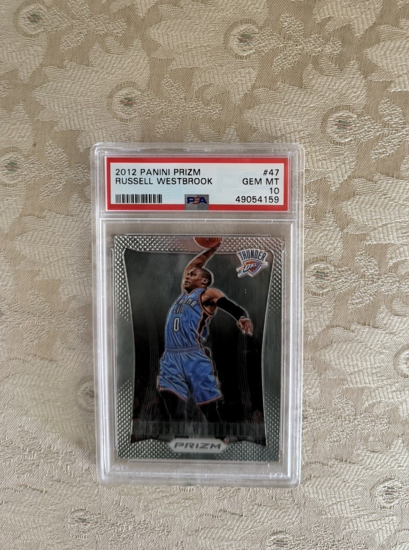 2012 Russell Westbrook Panini Prizm #47 Oklahoma City Thunder PSA 10