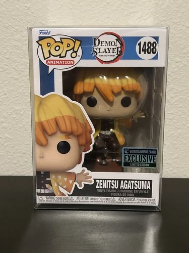 NEW! Demon Slayer Funko 1488 Zenitsu Agatsuma Entertainment Earth Exclusive!