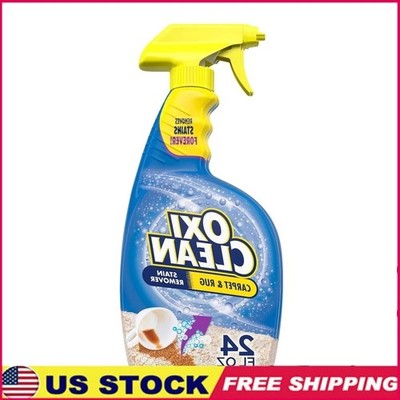 Carpet Rug Stain Remover Spray Deep Clean Pet Messes Food Stains Freshener Oxy