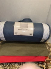 ComfortLab by Amy Miller, Cooling Shredded Memory Foam White New in Bag 19”X 25”